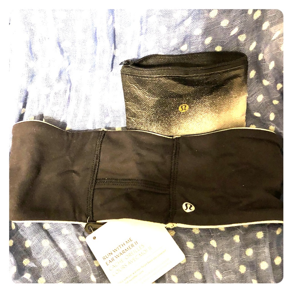 Lululemon Run with Me ear warmers - brand new